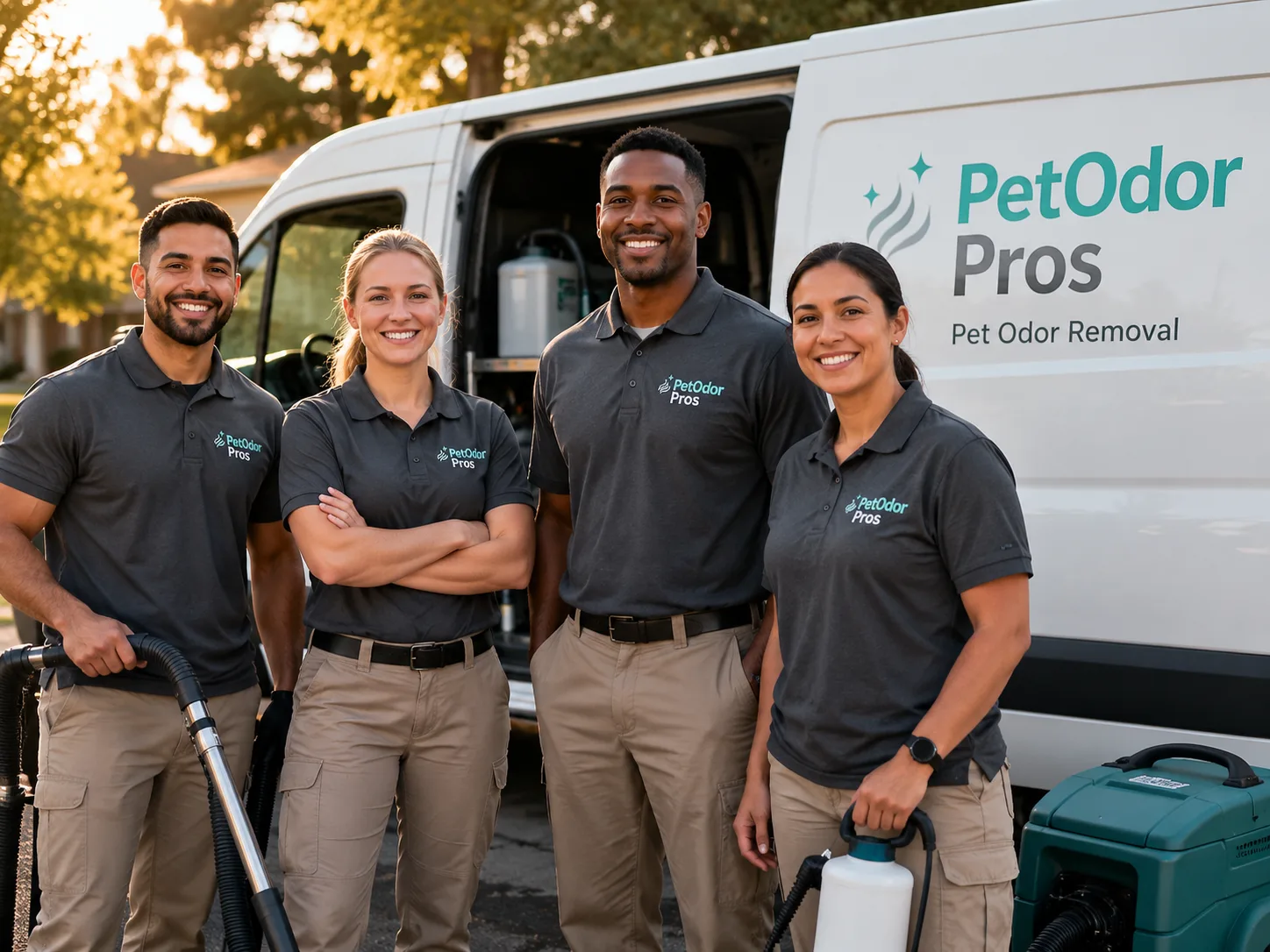 Pet Odor Removal team serving Fayetteville, AR